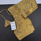 Golden Tissue Silk Maggam Aari  Blouse - 