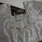 Silver Tissue Silk Maggam Aari Net Blouse - 