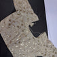 Beige Gold Sequins Embroidery Silk Blouse - 