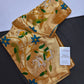 Yellowish Gold Pure Painthani Blouse - 