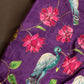Purple Kalmarkari Sequins Blouse - 
