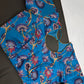 Blue  Silk Kalamkari Sequins Blouse - 