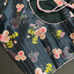 Black Silk Kalamkari Sequins Blouse - 