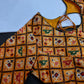 Yellow Patola Silk  Sequins Blouse - 