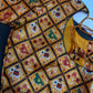 Yellow Patola Silk  Sequins Blouse - 