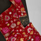 Red Georgette Multi Color Embroidery Sequins Blouse - 