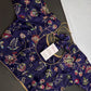 Purple Tissue Silk Embroidery Work Blouse - 