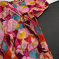 Pink Mauve Multi Color Kalamakari Ready Made Blouse - 