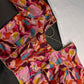 Pink Mauve Multi Color Kalamakari Ready Made Blouse - 
