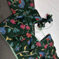 Green Multi Color Pen Kalamakari Ready Made Blouse - 