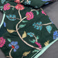 Green Multi Color Pen Kalamakari Ready Made Blouse - 