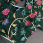 Green Multi Color Pen Kalamakari Ready Made Blouse - 