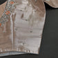 Light Peach Tissue Silk Maggam Aari Net Blouse - 