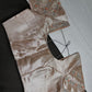 Light Peach Tissue Silk Maggam Aari Net Blouse - 