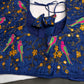 Blue Embriodery Work Blouse - 