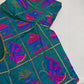 Teal Embriodery Work Blouse - 