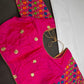 Pink Embriodery Work Blouse - 