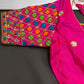 Pink Embriodery Work Blouse - 