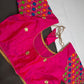 Pink Embriodery Work Blouse - 
