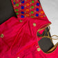 Pink Embriodery Work Blouse - 