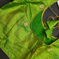 Green Embriodery Work Blouse - 