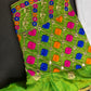 Green Embriodery Work Blouse - 