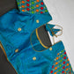 Blue Embriodery Work Blouse - 