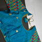 Blue Embriodery Work Blouse - 