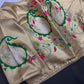 Gold Pure Painthani Blouse - 