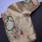 Gold Pure Painthani Blouse - 