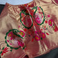 Gold Pink Pure Painthani Blouse - 