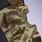 Copper Green Pure Painthani Blouse - 