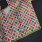 Multi Color Beige Base Blouse - 
