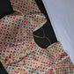 Multi Color Beige Base Blouse - 
