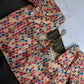 Multi Color Beige Base Blouse - 
