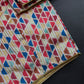 Multi Color Beige Base Blouse - 