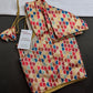 Multi Color Beige Base Blouse - 