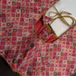 Multi Color Pink Base Blouse - 
