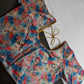Multi Color Blue Base Blouse - 