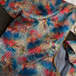Multi Color Blue Base Blouse - 