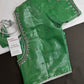 Green Tissue Silk Maggam Aari Work Blouse - 