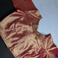 Gold Pink Pure Painthani Blouse - 