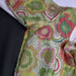 Green Floral Multi Kalmakari Printed Silk Blouse - 
