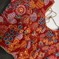 Red Floral Multi Kalmakari Printed Silk Blouse - 