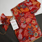 Red Floral Multi Kalmakari Printed Silk Blouse - 