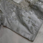 Silver Silk Maggam Aari Work Blouse - 