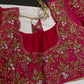 Pink Bridal Heavy Maggam Aari Work Blouse - 