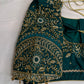 Green Maggam Aari Work Blouse - 