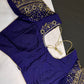 Purple Maggam Aari Work Blouse - 