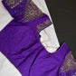 Purple Maggam Aari Work Blouse - 